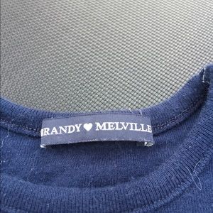 Brandy Melville crop top